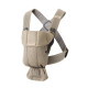 Рюкзак-кенгуру для немовлят BabyBjorn MINI 3D Mesh Sand Grey