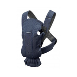 Рюкзак-кенгуру для немовлят BabyBjorn MINI 3D Mesh Navy Blue