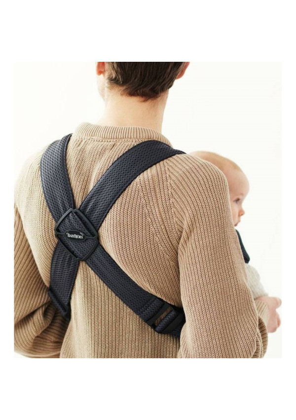 Рюкзак-кенгуру для немовлят BabyBjorn MINI 3D Mesh Navy Blue