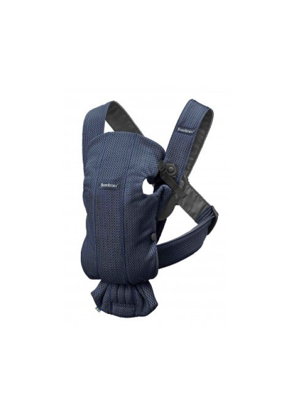 Рюкзак-кенгуру для немовлят BabyBjorn MINI 3D Mesh Navy Blue