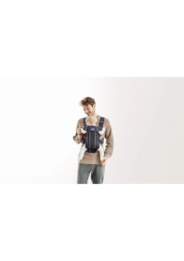 Рюкзак-кенгуру для немовлят BabyBjorn MINI 3D Mesh Antracyt