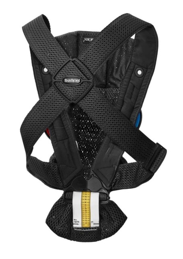 Рюкзак-кенгуру для немовлят BabyBjorn MINI 3D Mesh Black