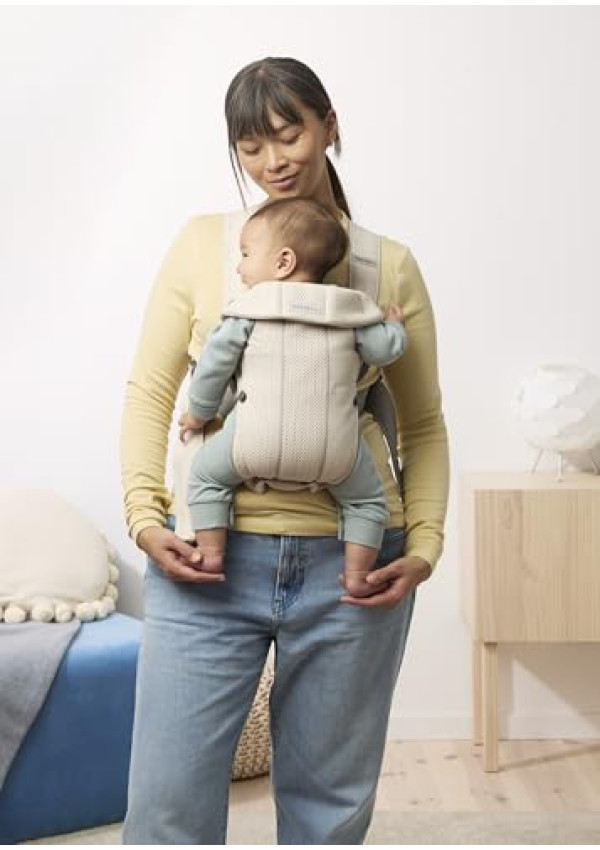 Рюкзак-кенгуру для немовлят BabyBjorn MINI 3D Mesh Cream