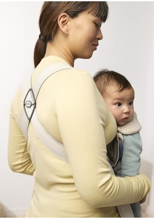 Рюкзак-кенгуру для немовлят BabyBjorn MINI 3D Mesh Cream