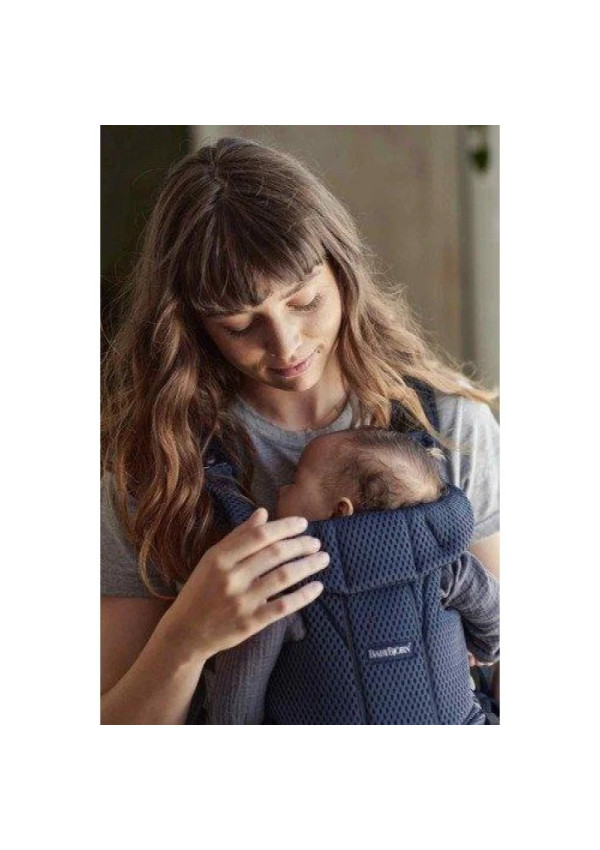 Рюкзак-кенгуру для немовлят BabyBjorn MOVE 3D Mesh Navy Blue