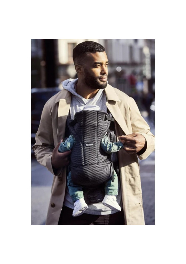 Рюкзак-кенгуру для немовлят BabyBjorn MOVE 3D Mesh Antracyt