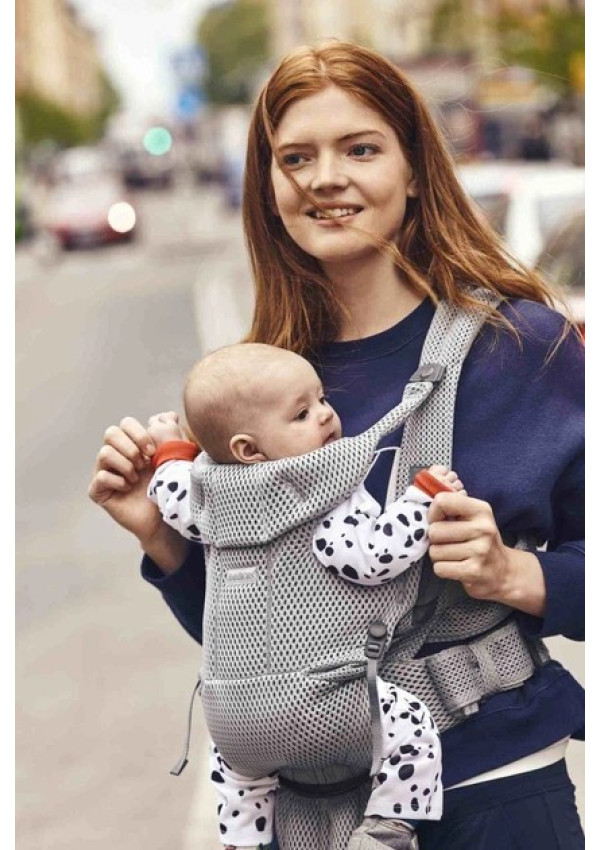 Рюкзак-кенгуру для немовлят BabyBjorn MOVE 3D Mesh Grey