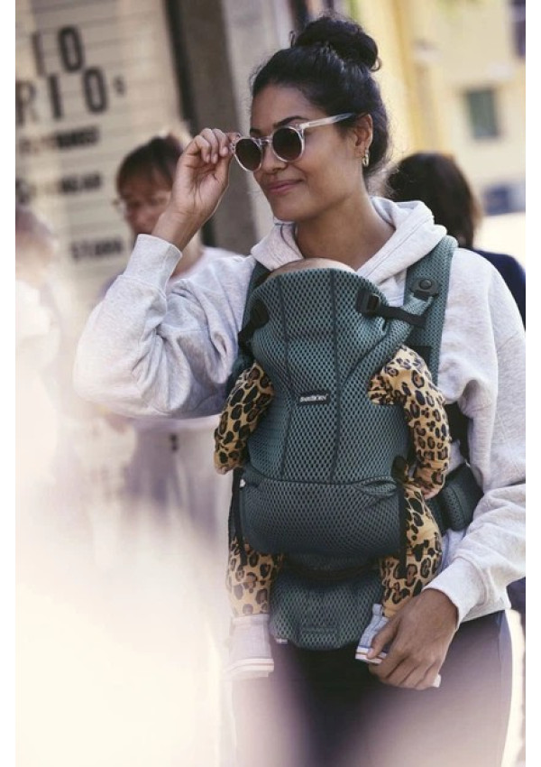 Рюкзак-кенгуру для немовлят BabyBjorn MOVE 3D Mesh Green
