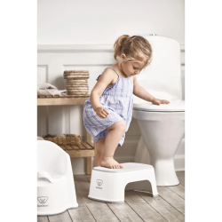 Дитяча підніжка - підставка BabyBjorn Step Stool White/Grey