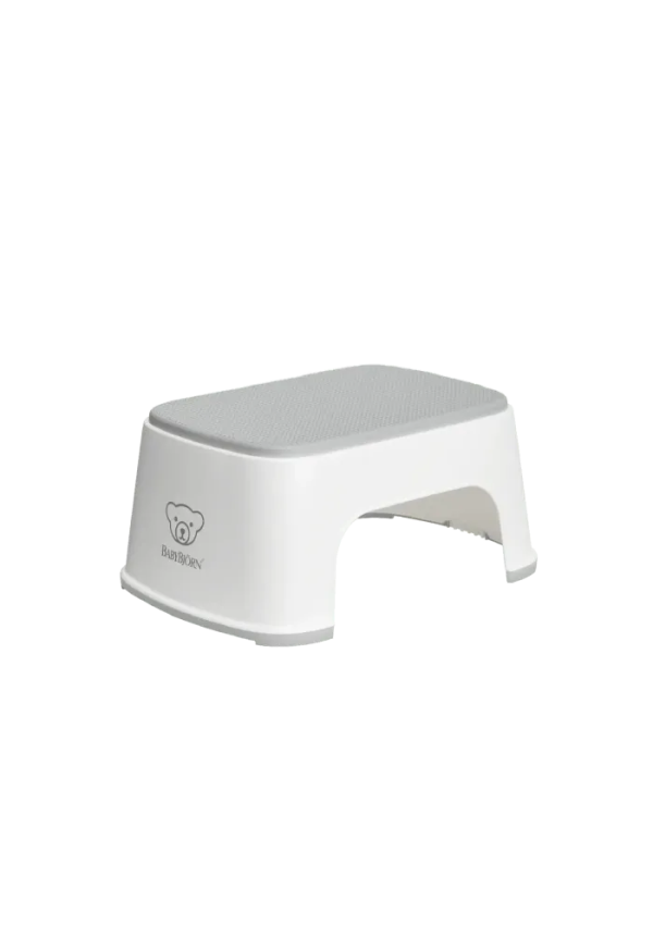 Дитяча підніжка - підставка BabyBjorn Step Stool White/Grey