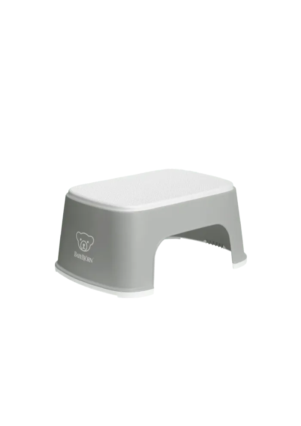 Дитяча підніжка - підставка BabyBjorn Step Stool Grey/White