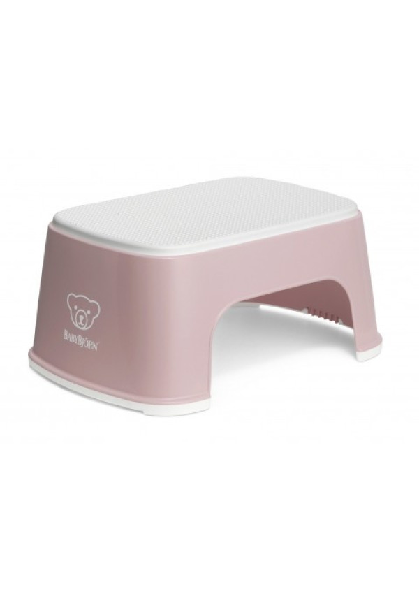 Дитяча підніжка - підставка BabyBjorn Step Stool Powder Pink/White