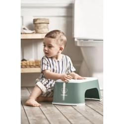 Дитяча підніжка - підставка BabyBjorn Step Stool Powder Green/White