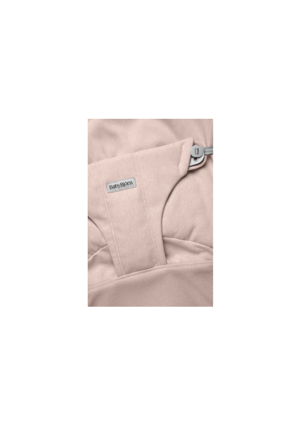 Шезлонг для немовлят BabyBjorn Bouncer BLISS Woven Light Pink Melange
