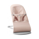Шезлонг для немовлят BabyBjorn Bouncer BLISS Woven Light Pink Melange