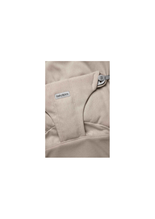Шезлонг для немовлят BabyBjorn BALANCE BLISS Woven Light Beige Melange