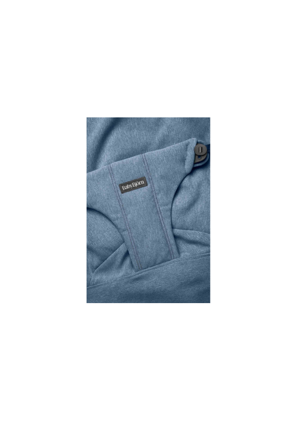 Шезлонг для немовлят BabyBjorn Balance BLISS Woven Navy Blue Melange