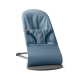 Шезлонг для немовлят BabyBjorn Balance BLISS Woven Navy Blue Melange