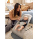 Шезлонг для немовлят BabyBjorn Bouncer BALANSE SOFT Woven/Jersey Tri Fabric Sand Grey
