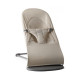 Шезлонг для немовлят BabyBjorn Bouncer BALANSE SOFT Woven/Jersey Tri Fabric Sand Grey
