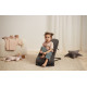 Шезлонг для немовлят BabyBjorn Bouncer BALANCE SOFT Woven/Jersey Tri Fabric Dark Grey