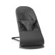 Шезлонг для немовлят BabyBjorn Bouncer BALANCE SOFT Woven/Jersey Tri Fabric Dark Grey