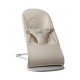 Шезлонг для немовлят BabyBjorn Bouncer BALANCE SOFT Woven/Jersey Tri Fabric Light Beige