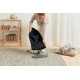 Шезлонг для немовлят BabyBjorn Bouncer BLISS Woven Black Classic Quilt