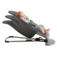 Шезлонг для немовлят BabyBjorn Bouncer BLISS Woven Anthracite Classic Quilt