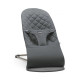 Шезлонг для немовлят BabyBjorn Bouncer BLISS Woven Anthracite Classic Quilt
