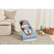 Шезлонг для немовлят BabyBjorn Bouncer BLISS Woven Petal Quilt Blue
