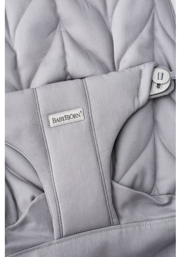 Змінний текстиль для шезлонга BabyBjorn Woven Petal Quilt Light Gray