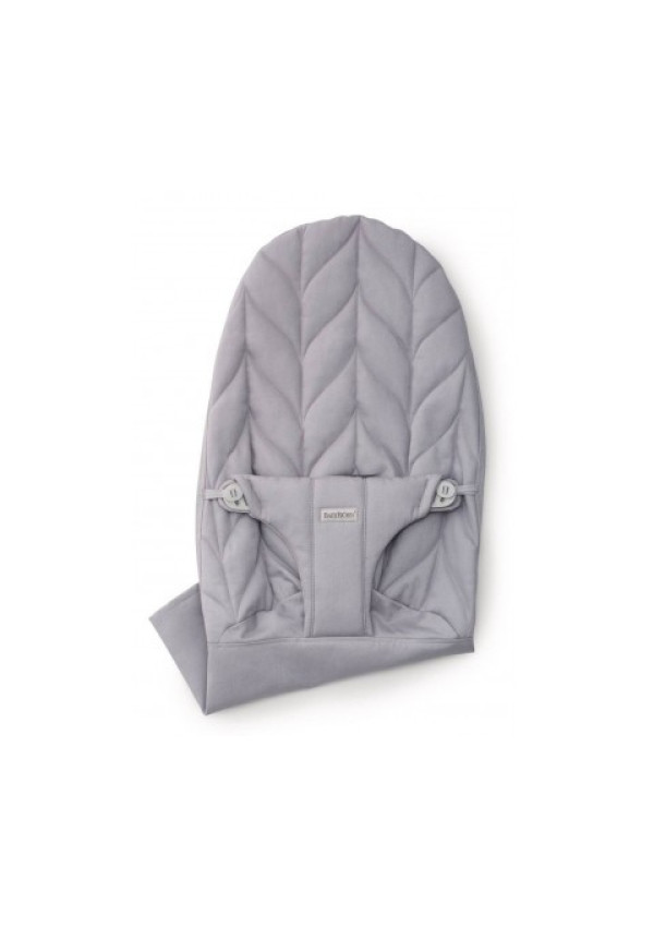 Змінний текстиль для шезлонга BabyBjorn Woven Petal Quilt Light Gray