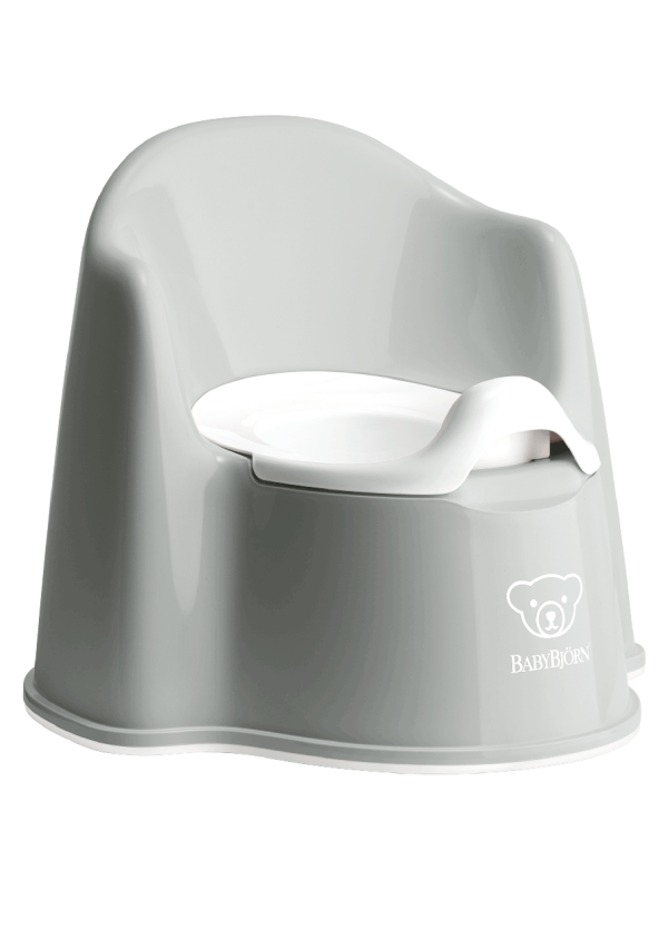 Babybjorn - Крісло-горщик Potty Chair, Gray/white