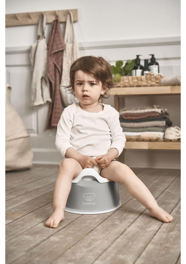 BabyBjorn - Горщик Smart Potty, Gray/white