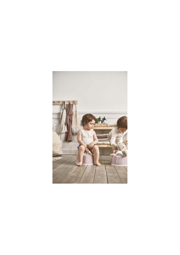 BabyBjorn - Горщик Smart Potty, Powder pink/White