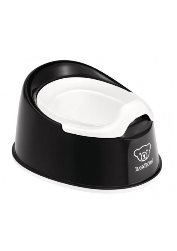 BabyBjorn - Горщик Smart Potty, Black/White
