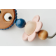 Дерев'яна іграшка для крісла-шезлонга Babybjorn - Googly Eyes Pastels
