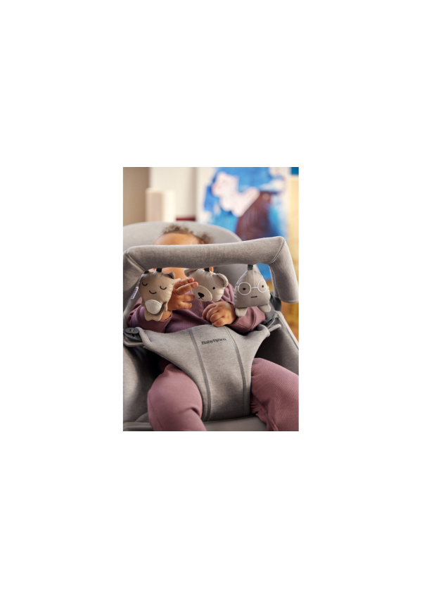 Дуга з іграшками на шезлонг BabyBjorn Balance Soft Friends, Neutrals