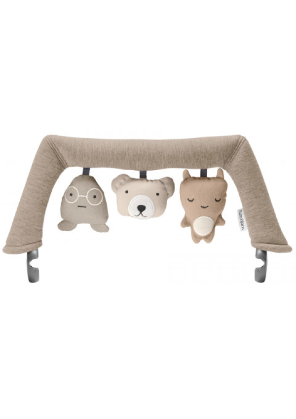 Дуга з іграшками на шезлонг BabyBjorn Balance Soft Friends, Neutrals