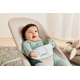 BabyBjorn - Крісло-шезлонг Bouncer Balance Soft Cotton/Jersey, Beige/Grey (світло-сіра рама)