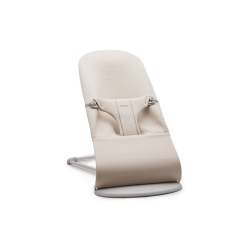 BabyBjorn - Крісло-шезлонг Bouncer Bliss 3D Jersey, Light Beige (світло-бежевий)