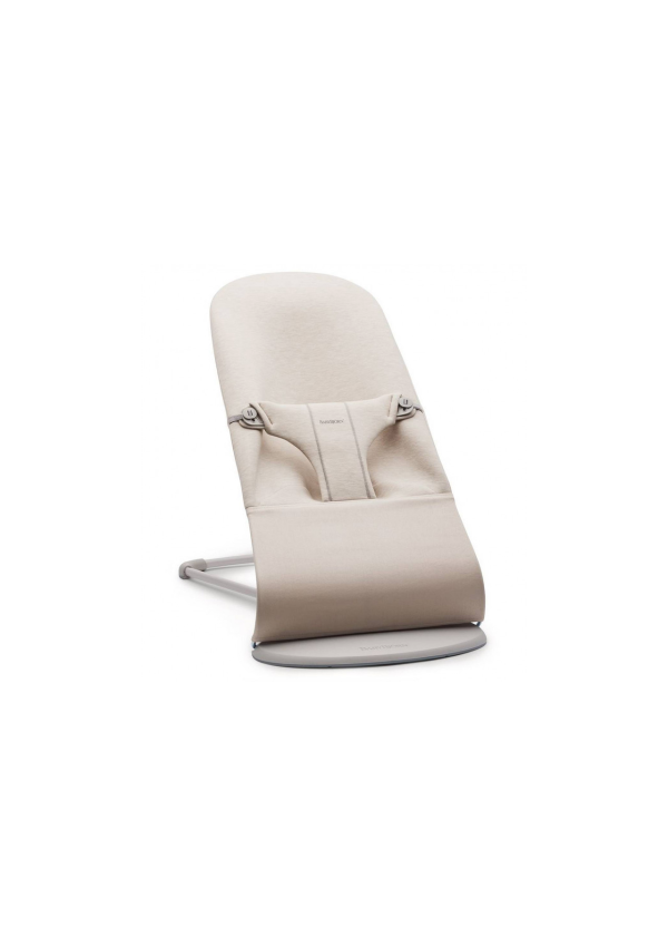 BabyBjorn - Крісло-шезлонг Bouncer Bliss 3D Jersey, Light Beige (світло-бежевий)