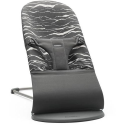 BabyBjorn - Крісло-шезлонг Bouncer Bliss Cotton, Antracyt/Landscape Print