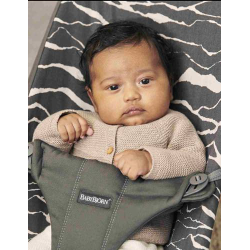 BabyBjorn - Крісло-шезлонг Bouncer Bliss Cotton, Antracyt/Landscape Print