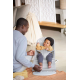 BabyBjorn - Крісло-шезлонг Bouncer Bliss Cotton Petal Quilt, Light Grey (світло-сірий)