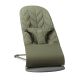 BabyBjorn - Крісло-шезлонг Bouncer Bliss Woven Petal Quilt, Dark green (темно-зелений)