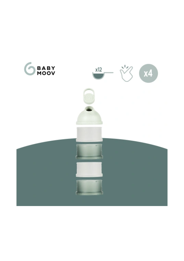 Babymoov Набір контейнерів Babydose - Mineral Green