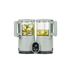 Babymoov Блендер-пароварка Nutribaby Glass селадон зелений