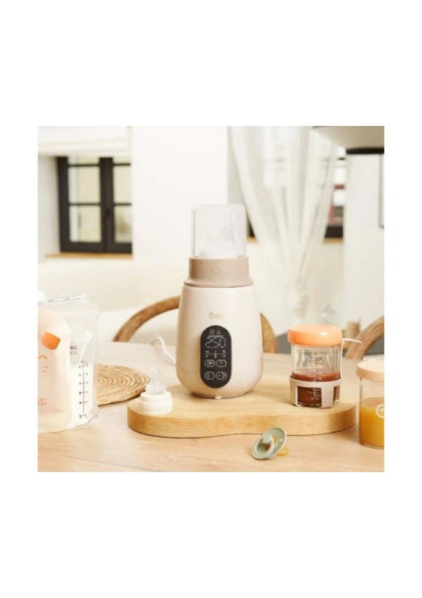 Babymoov Підігрівач для пляшечок NutriSmart 5-в-1 - mineral beige